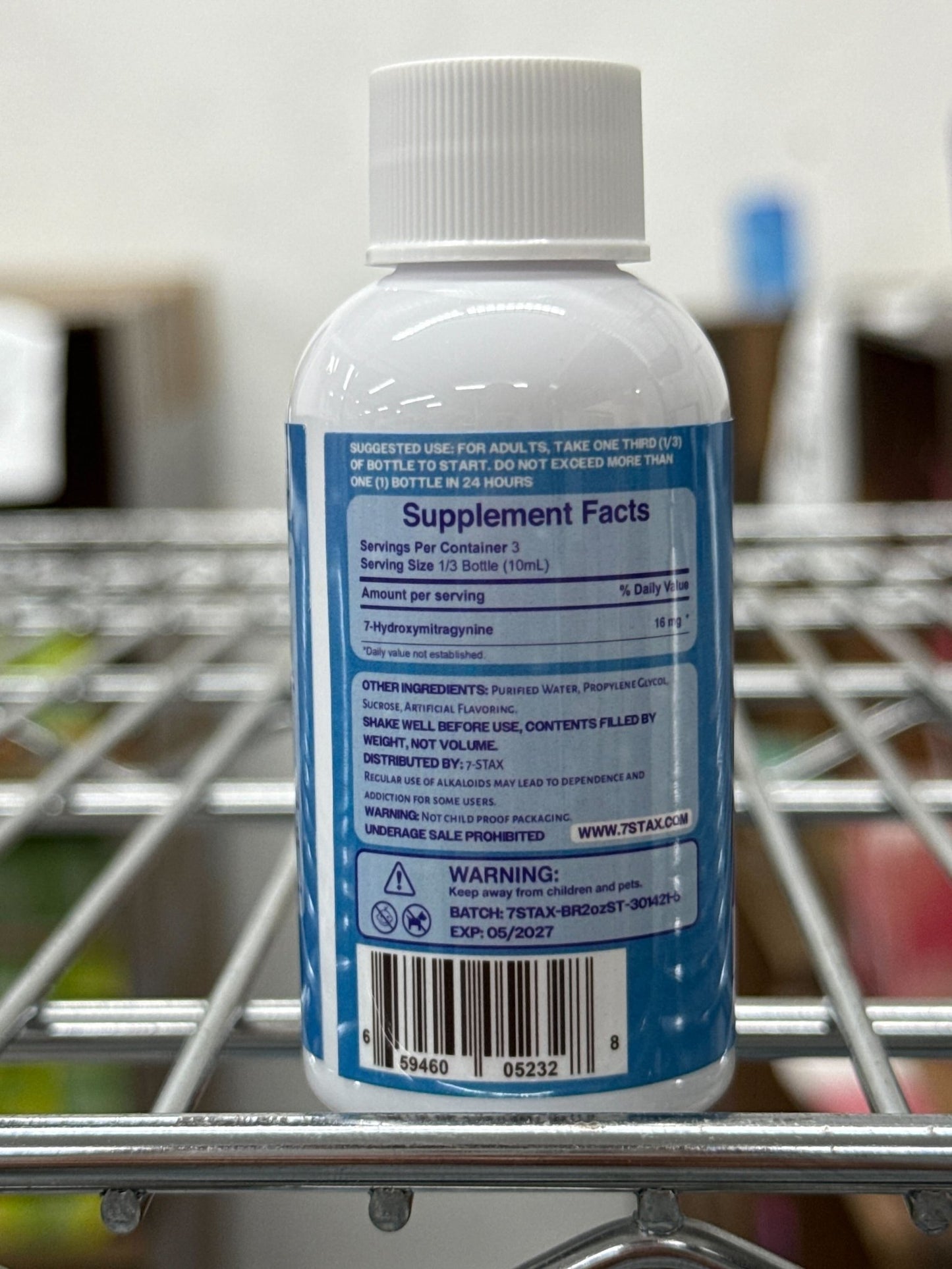 7OH Shot (50mg) - Wild Berry - 7Stax