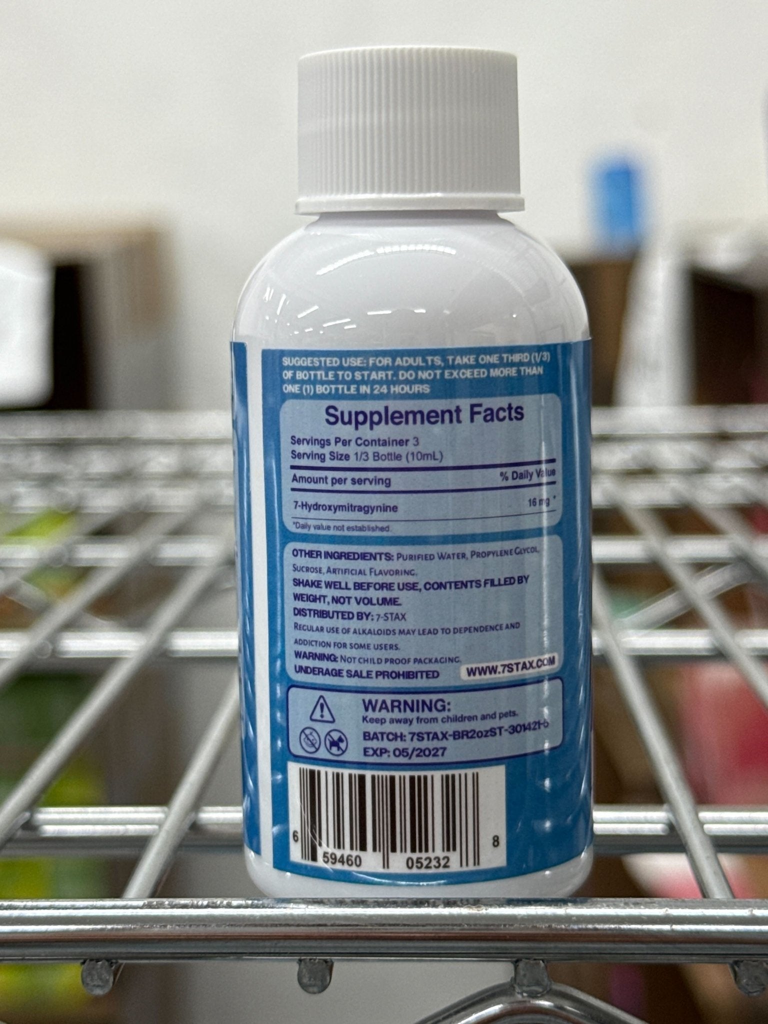 7OH Shot (50mg) - Wild Berry - 7Stax