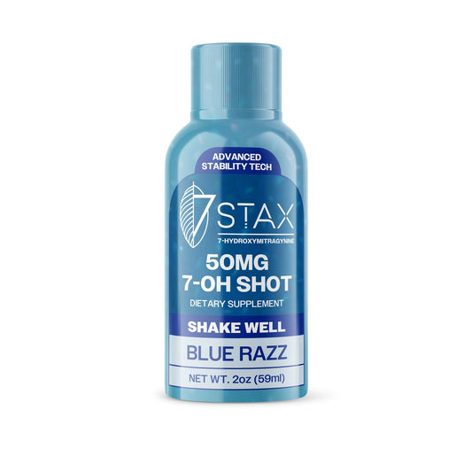 7Stax 7 - OH Shot (50mg) - Blue Razz - 7Stax
